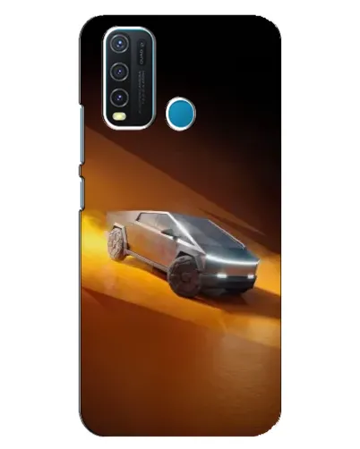Чехол для Vivo Y30 с картинкой «Cybertruck в пустыне» Чехол для Vivo Y30 с картинкой «Cybertruck в пустыне»