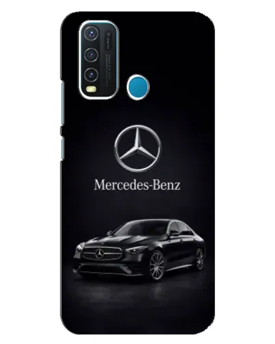 Чехол для Vivo Y30 с картинкой «Mercedes — решетка радиатора»