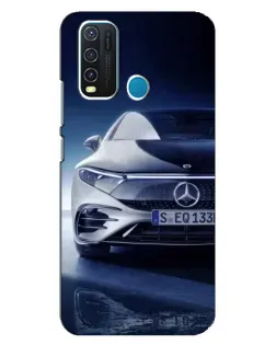 Чехол для Vivo Y30 с картинкой «Mercedes EQ — будущее»