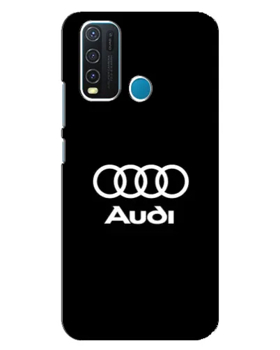 Чехол для Vivo Y30 с картинкой «Классическое лого Audi»