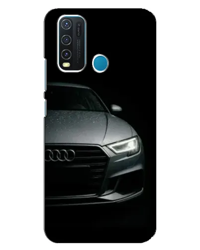 Чехол для Vivo Y30 с картинкой «Audi — детализация кузова»