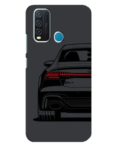 Чехол для Vivo Y30 с картинкой «Задняя часть Audi — арт»