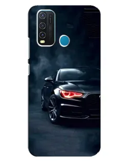 Чехол для Vivo Y30 с картинкой «Audi — хищный взгляд»