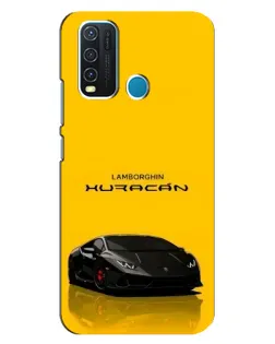 Чехол для Vivo Y30 с картинкой «Lamborghini Huracan черный» Чехол для Vivo Y30 с картинкой «Lamborghini Huracan черный»