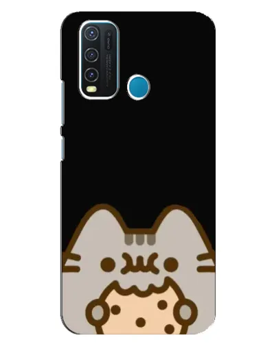 Чехол для Vivo Y30 с картинкой «Пушин на черном» Чехол для Vivo Y30 с картинкой «Пушин на черном»
