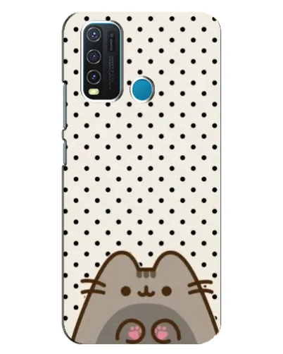 Чехол для Vivo Y30 с картинкой «Пушин в горошек» Чехол для Vivo Y30 с картинкой «Пушин в горошек»