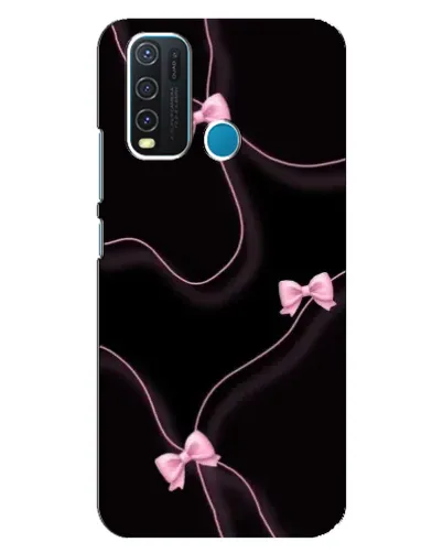 Чехол для Vivo Y30 с картинкой «Розовые ленты» Чехол для Vivo Y30 с картинкой «Розовые ленты»