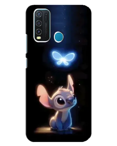 Чехол для Vivo Y30 с картинкой «Сияющий Стич»