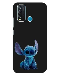 Чехол для Vivo Y30 с картинкой «Стич на черном» Чехол для Vivo Y30 с картинкой «Стич на черном»