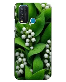 Чехол для Vivo Y30 с картинкой «Ландыши в зелени»