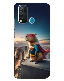 Чехол для Vivo Y30 с картинкой «Капи-мен супергерой»