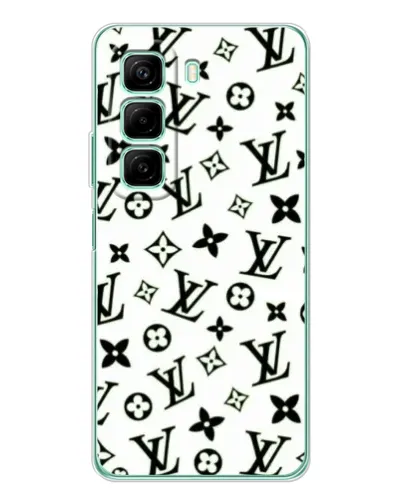 Чехол для Vivo Y31 Pro с картинкой «Монохромный хаос LV»