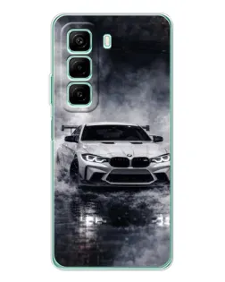 Чехол для Vivo Y31 Pro с картинкой «BMW сквозь туман»