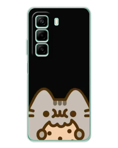 Чехол для Vivo Y31 Pro с картинкой «Пушин на черном» Чехол для Vivo Y31 Pro с картинкой «Пушин на черном»