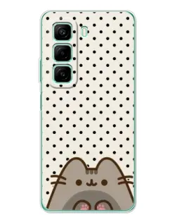 Чехол для Vivo Y31 Pro с картинкой «Пушин в горошек» Чехол для Vivo Y31 Pro с картинкой «Пушин в горошек»