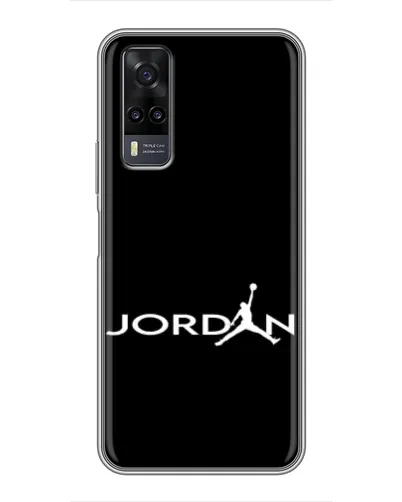 Чехол для Vivo Y31 с картинкой «Jordan White Logo» Чехол для Vivo Y31 с картинкой «Jordan White Logo»