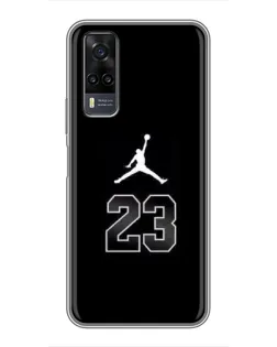 Чехол для Vivo Y31 с картинкой «Jordan Flight 23»