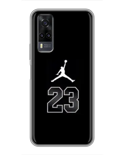 Чехол для Vivo Y31 с картинкой «Jordan Flight 23» Чехол для Vivo Y31 с картинкой «Jordan Flight 23»