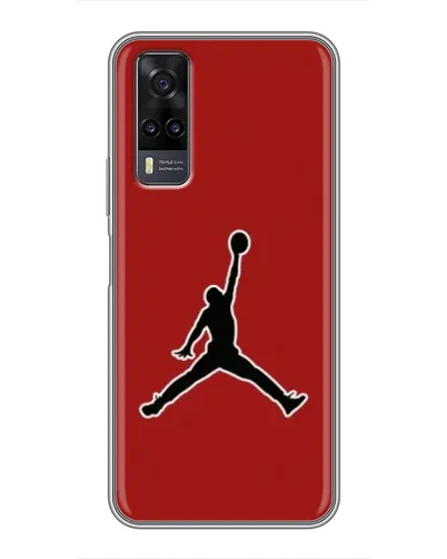 Чехол для Vivo Y31 с картинкой «Jordan Red Back» Чехол для Vivo Y31 с картинкой «Jordan Red Back»