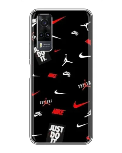 Чехол для Vivo Y31 с картинкой «Nike Mix Pattern» Чехол для Vivo Y31 с картинкой «Nike Mix Pattern»