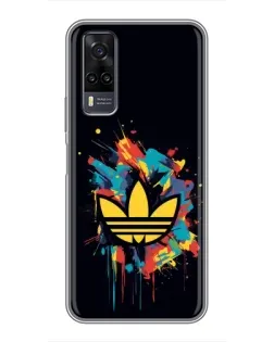 Чехол для Vivo Y31 с картинкой «Adidas Splash»