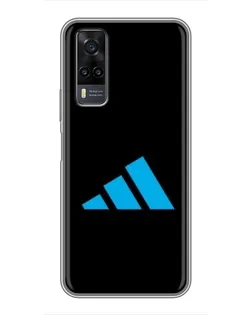 Чехол для Vivo Y31 с картинкой «Adidas Cyan Logo»