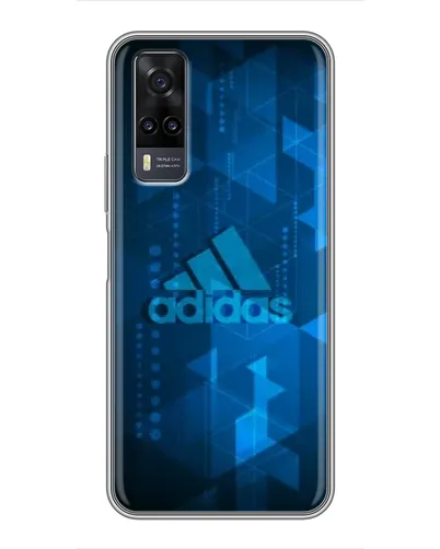 Чехол для Vivo Y31 с картинкой «Adidas Sport Art»