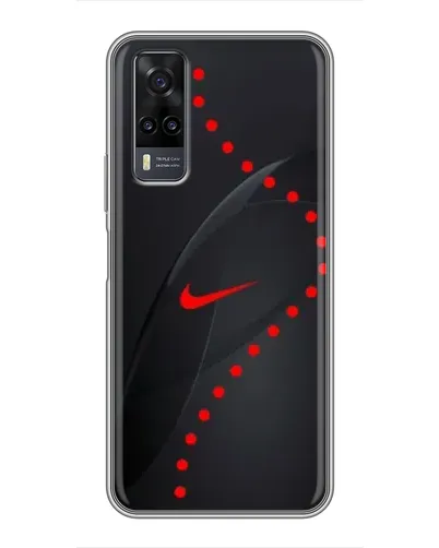 Чехол для Vivo Y31 с картинкой «Абстрактный дизайн Nike» Чехол для Vivo Y31 с картинкой «Абстрактный дизайн Nike»