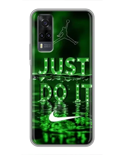 Чехол для Vivo Y31 с картинкой «Зеленый неоновый Nike» Чехол для Vivo Y31 с картинкой «Зеленый неоновый Nike»