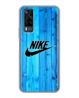 Чехол для Vivo Y31 с картинкой «Голубое дерево Nike» Чехол для Vivo Y31 с картинкой «Голубое дерево Nike»