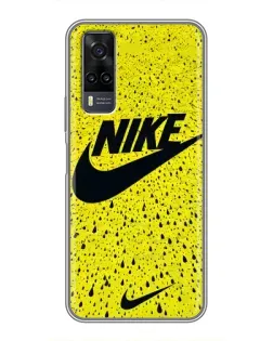Чехол для Vivo Y31 с картинкой «Желтый текстурный Nike» Чехол для Vivo Y31 с картинкой «Желтый текстурный Nike»
