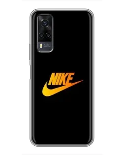 Чехол для Vivo Y31 с картинкой «Золотой логотип Nike» Чехол для Vivo Y31 с картинкой «Золотой логотип Nike»