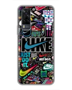 Чехол для Vivo Y31 с картинкой «Яркий коллаж Nike» Чехол для Vivo Y31 с картинкой «Яркий коллаж Nike»