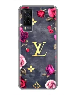 Чехол для Vivo Y31 с картинкой «Цветочный Louis Vuitton» Чехол для Vivo Y31 с картинкой «Цветочный Louis Vuitton»
