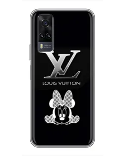 Чехол для Vivo Y31 с картинкой «LV и Минни Маус»