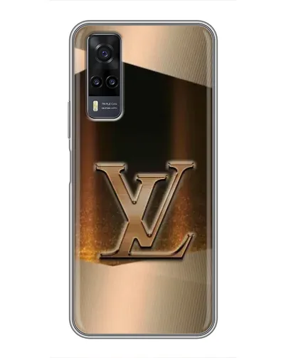 Чехол для Vivo Y31 с картинкой «LV — золотое сияние» Чехол для Vivo Y31 с картинкой «LV — золотое сияние»