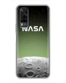 Чехол для Vivo Y31 с картинкой «NASA — лунный градиент» Чехол для Vivo Y31 с картинкой «NASA — лунный градиент»