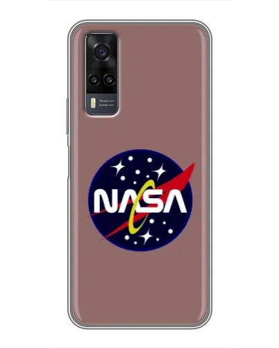 Чехол для Vivo Y31 с картинкой «NASA — ретро космос» Чехол для Vivo Y31 с картинкой «NASA — ретро космос»