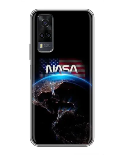 Чехол для Vivo Y31 с картинкой «Земля из космоса NASA» Чехол для Vivo Y31 с картинкой «Земля из космоса NASA»