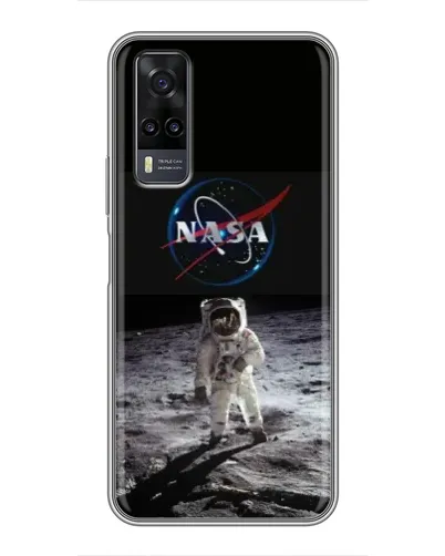Чехол для Vivo Y31 с картинкой «Астронавт на Луне» Чехол для Vivo Y31 с картинкой «Астронавт на Луне»