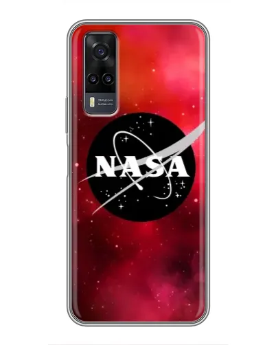 Чехол для Vivo Y31 с картинкой «NASA — красная туманность» Чехол для Vivo Y31 с картинкой «NASA — красная туманность»