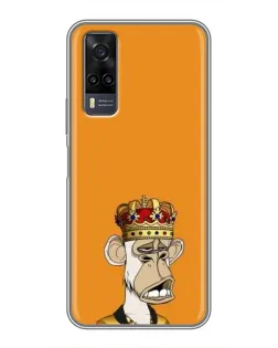 Чехол для Vivo Y31 с картинкой «Золотая обезьяна Bored Ape»