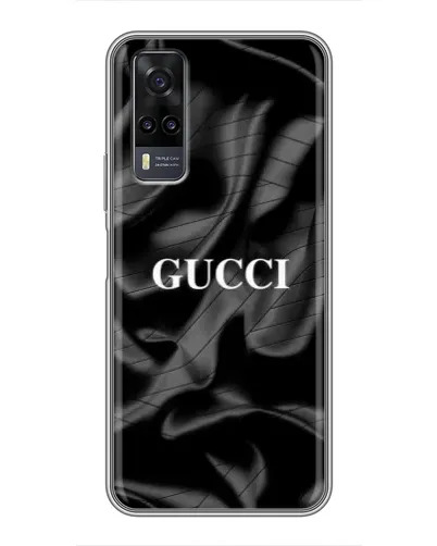 Чехол для Vivo Y31 с картинкой «Gucci — шелковые волны»