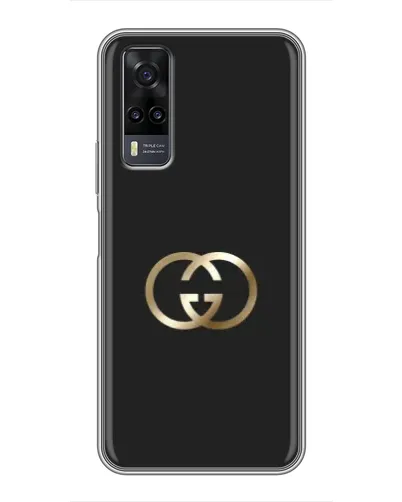 Чехол для Vivo Y31 с картинкой «Минимализм Gucci»