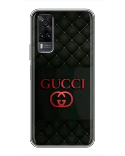 Чехол для Vivo Y31 с картинкой «Gucci — стеганый черный» Чехол для Vivo Y31 с картинкой «Gucci — стеганый черный»
