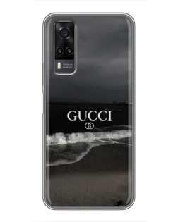 Чехол для Vivo Y31 с картинкой «Gucci — морской прибой» Чехол для Vivo Y31 с картинкой «Gucci — морской прибой»