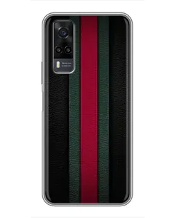 Чехол для Vivo Y31 с картинкой «Gucci — неоновая линия» Чехол для Vivo Y31 с картинкой «Gucci — неоновая линия»