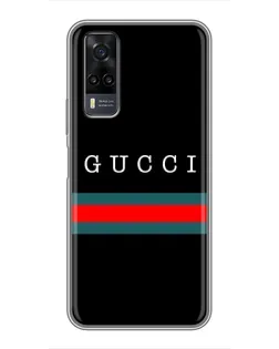 Чехол для Vivo Y31 с картинкой «Gucci — красный пояс» Чехол для Vivo Y31 с картинкой «Gucci — красный пояс»