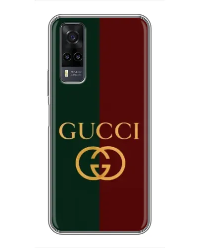 Чехол для Vivo Y31 с картинкой «Gucci — темно-зеленый градиент» Чехол для Vivo Y31 с картинкой «Gucci — темно-зеленый градиент»