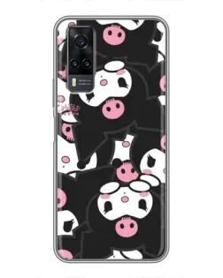 Чехол для Vivo Y31 с картинкой «Паттерн голов Куроми» Чехол для Vivo Y31 с картинкой «Паттерн голов Куроми»